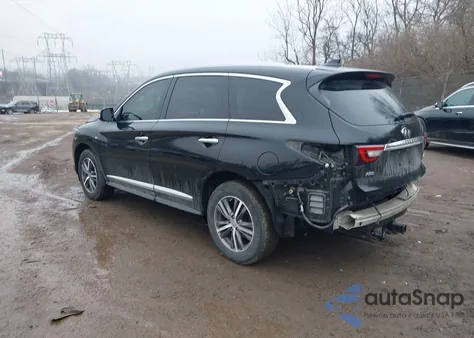 2019 Infiniti Qx60 Luxe z USA, uszkodzony, nr VIN 5N1DL0MM4KC527624